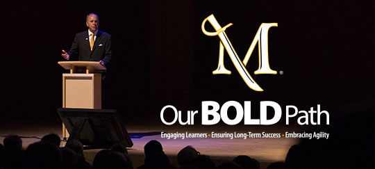 President Anderson announces Millersville's 2014-2017 Strategic Plan—Our BOLD Path