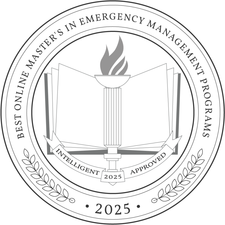 Best Online Master's In Emergency Management Programs Logo