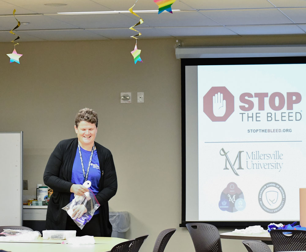 Stop the bleed event