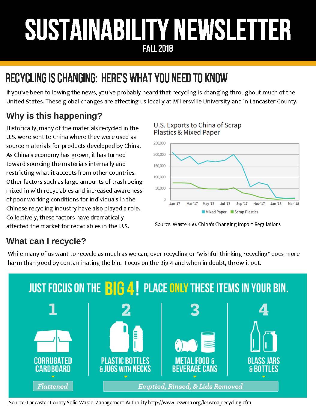 Sustainability | Millersville University